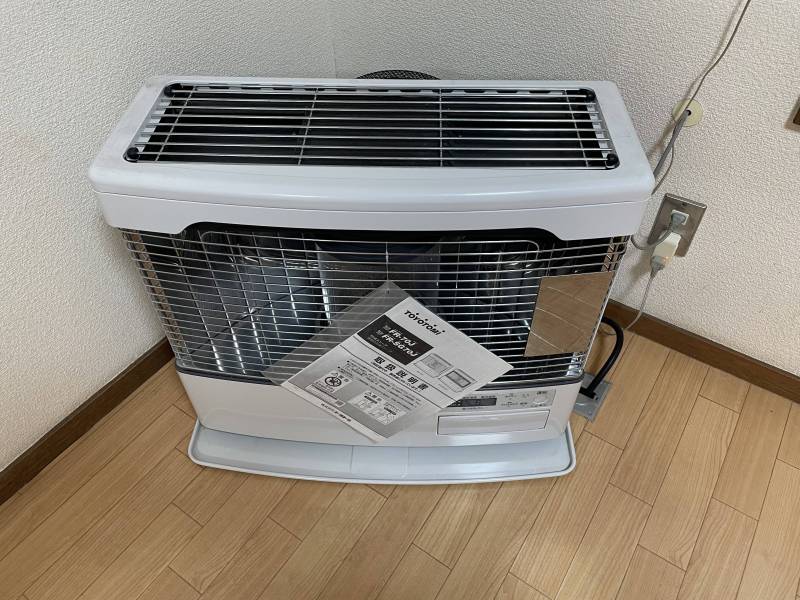 これ１台で部屋の隅々まで暖まります♪