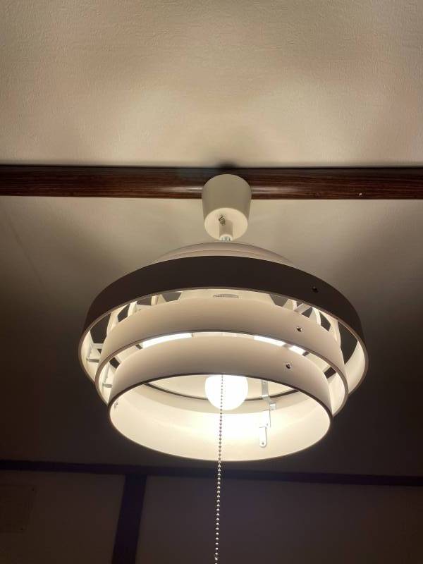 照明はすべて新しく交換済みです。