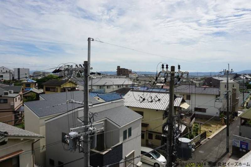 ベランダからの景観です。