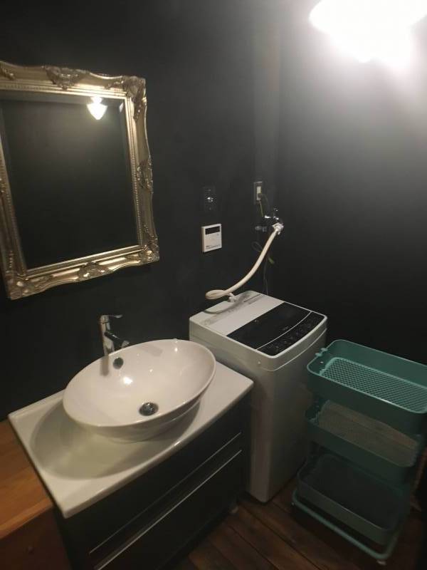 洗面、洗濯スペース。