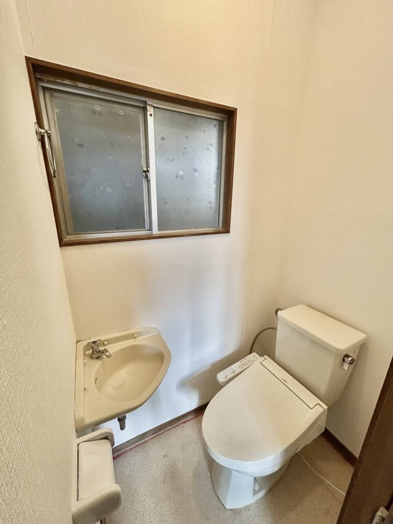 温水トイレで快適です！