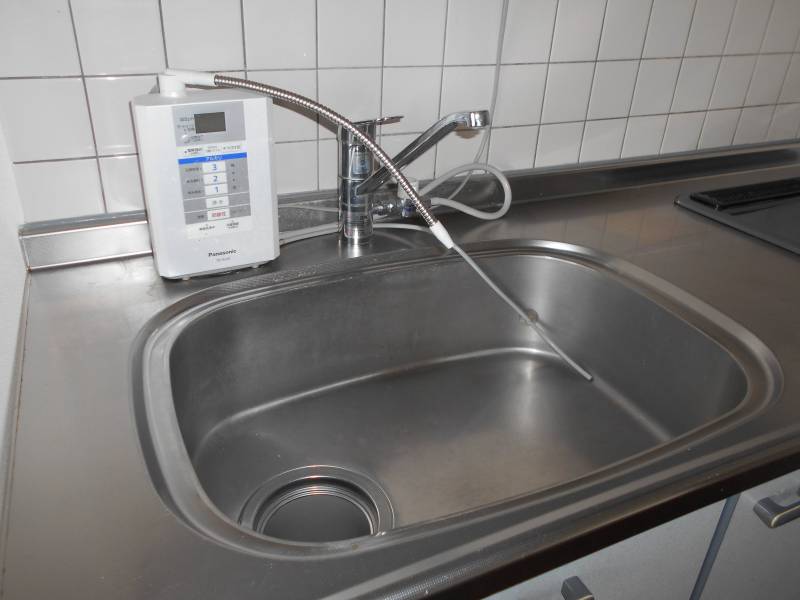 アルカリイオン整水器　食洗機設置可