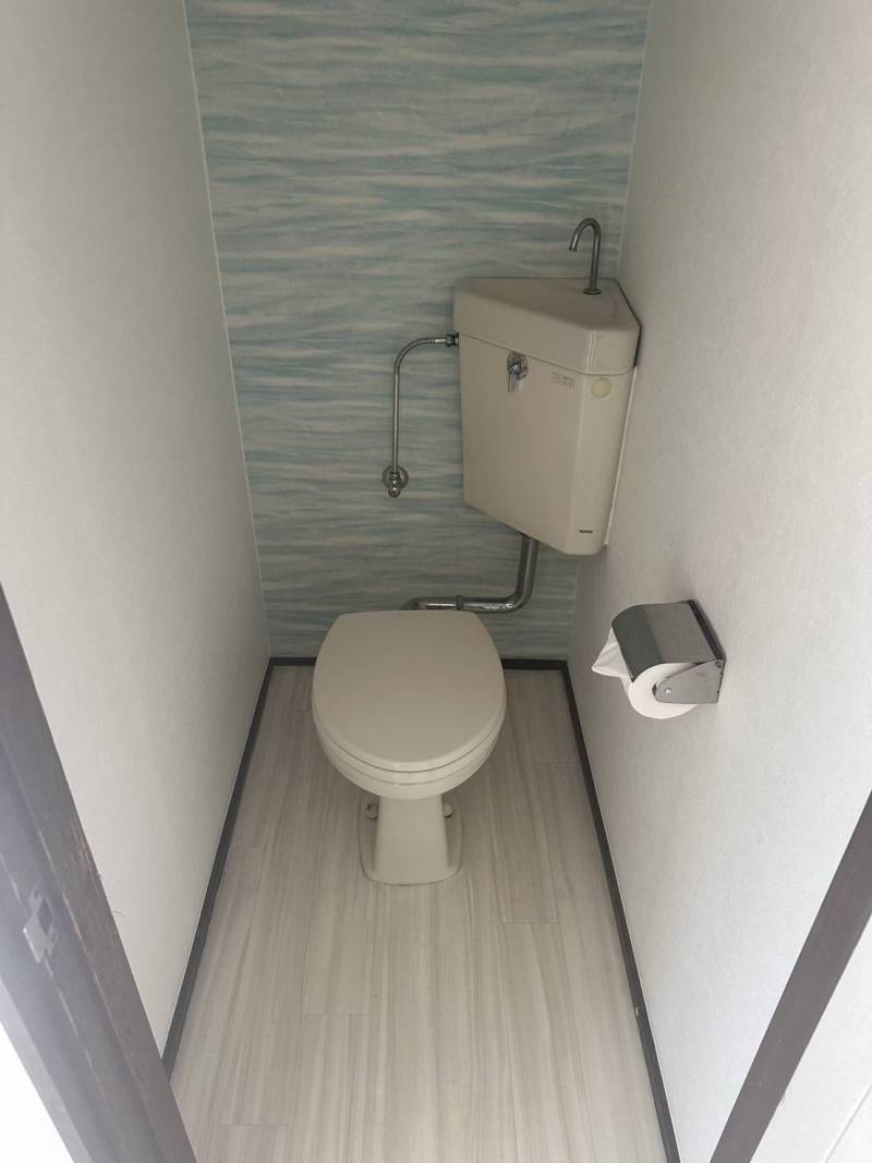 清潔なトイレです。