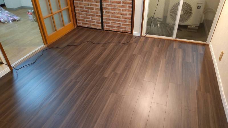 居室。洋室化工事完了しました(^-^)