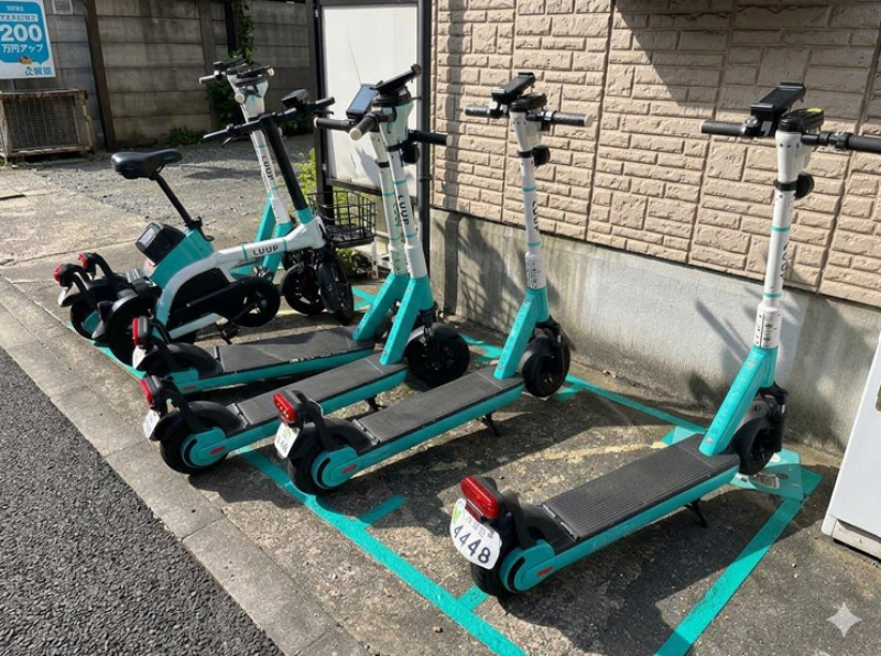 LUUP設置済みです。三鷹駅周辺にもステーションがあります。