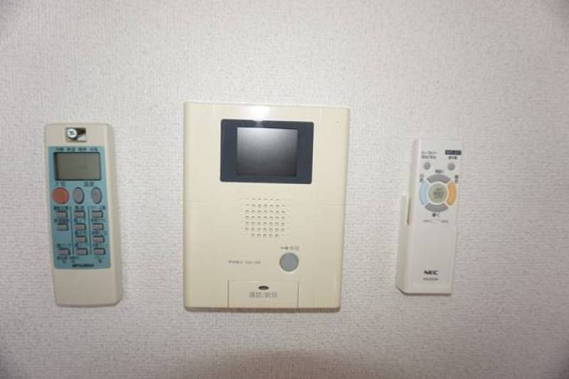 TVモニター付きインターホンです