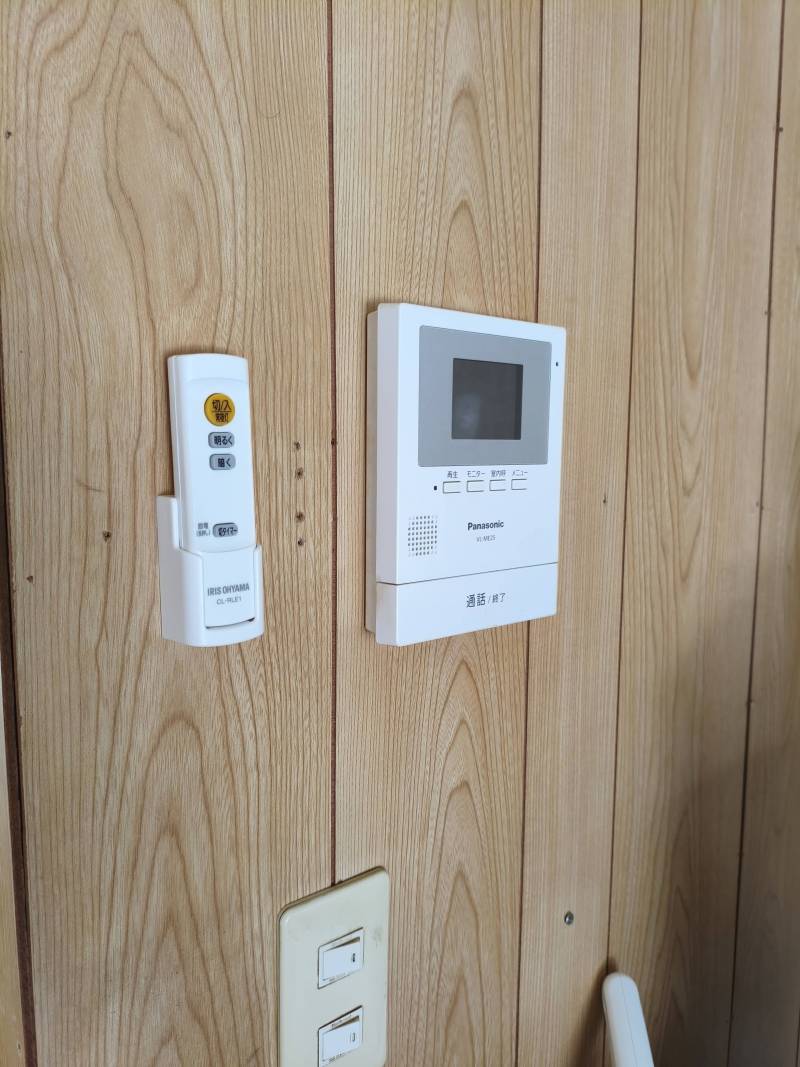 モニター付きインターフォンあります