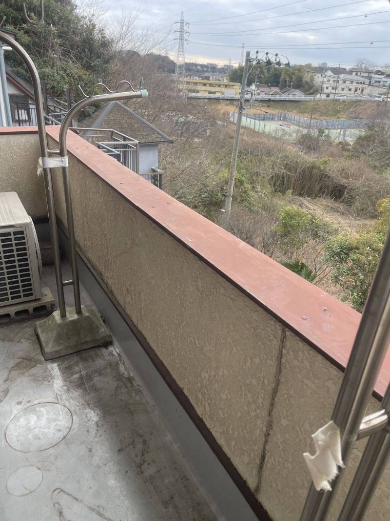 2階　ベランダです。見晴らしがいいです。