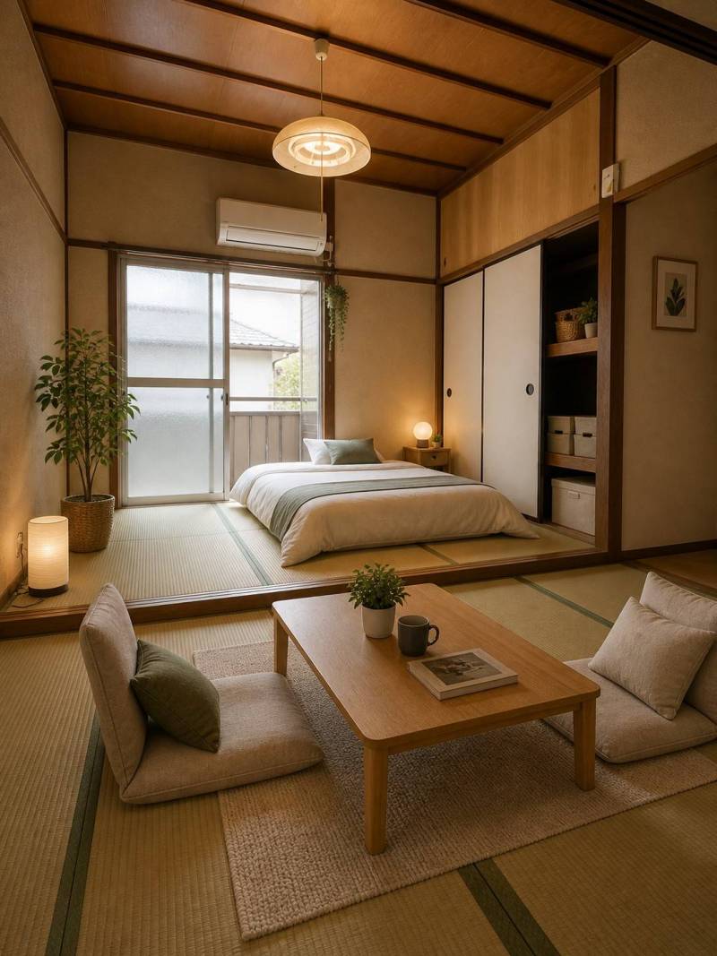 ステージング写真ですので家具は入居時ついておりません。