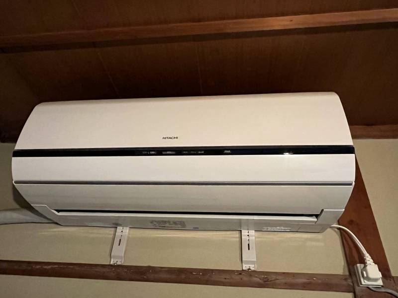 高級エアコンついてます