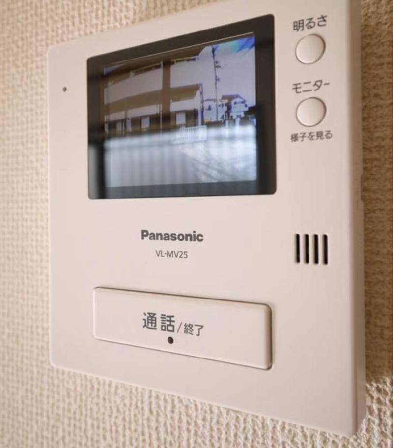 訪問者の確認ができて安心なTVモニター付インターフォン♪