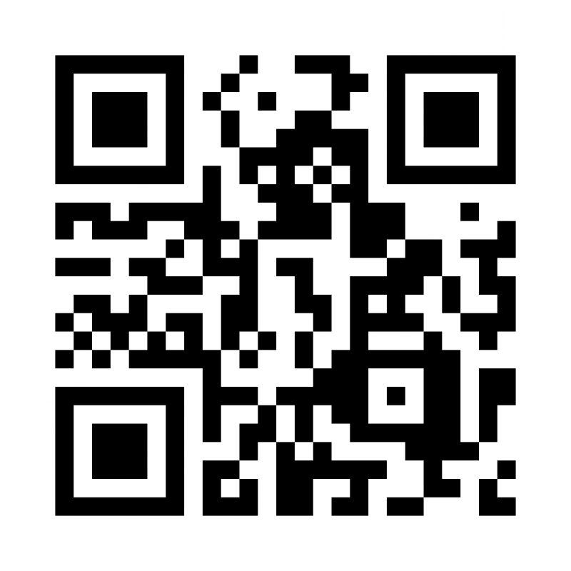 お部屋の室内動画のQRコードです。