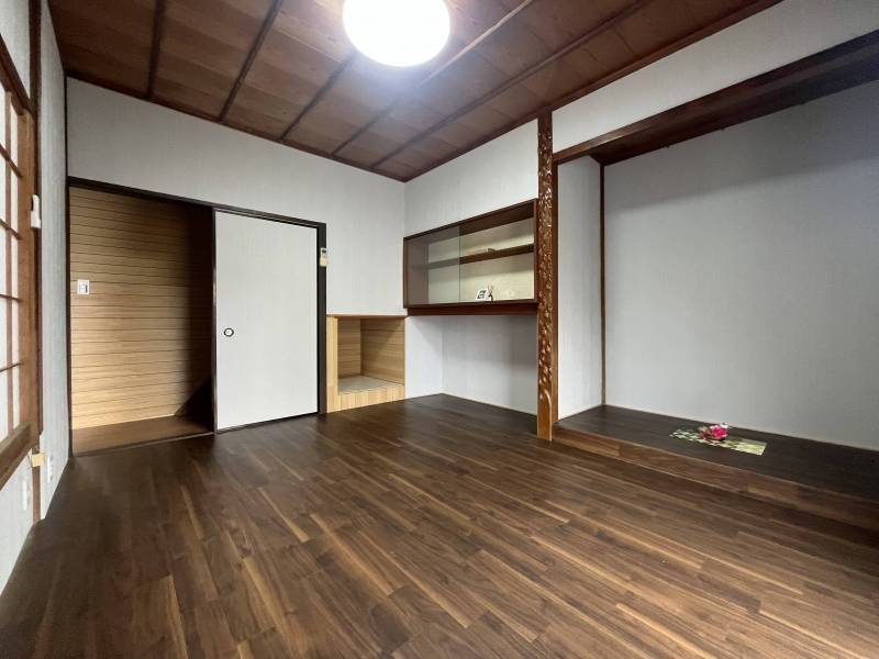 床の間は珍しい