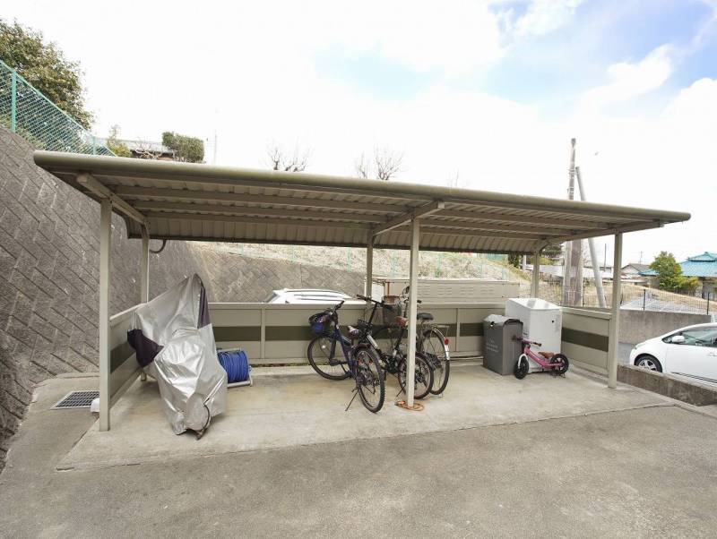 専用駐輪場なので置き場に困りません