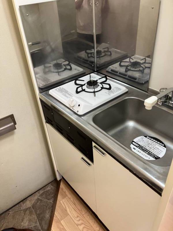 ガスコンロ付きキッチン