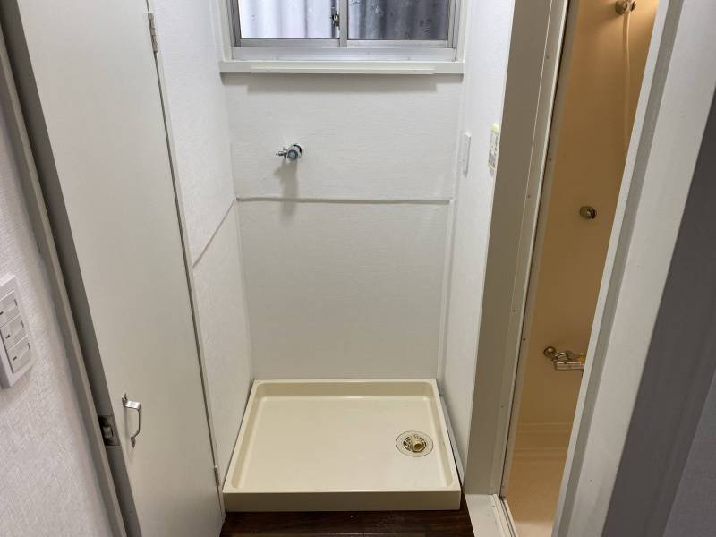 洗濯機置き場です