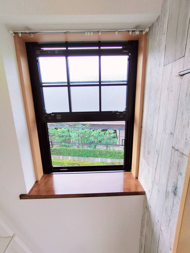 出窓開けたとき