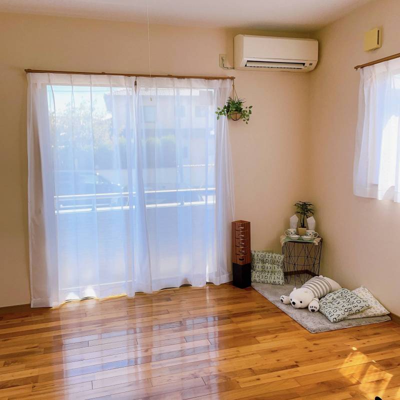 角部屋で2面採光。日当たり抜群のお部屋です♪