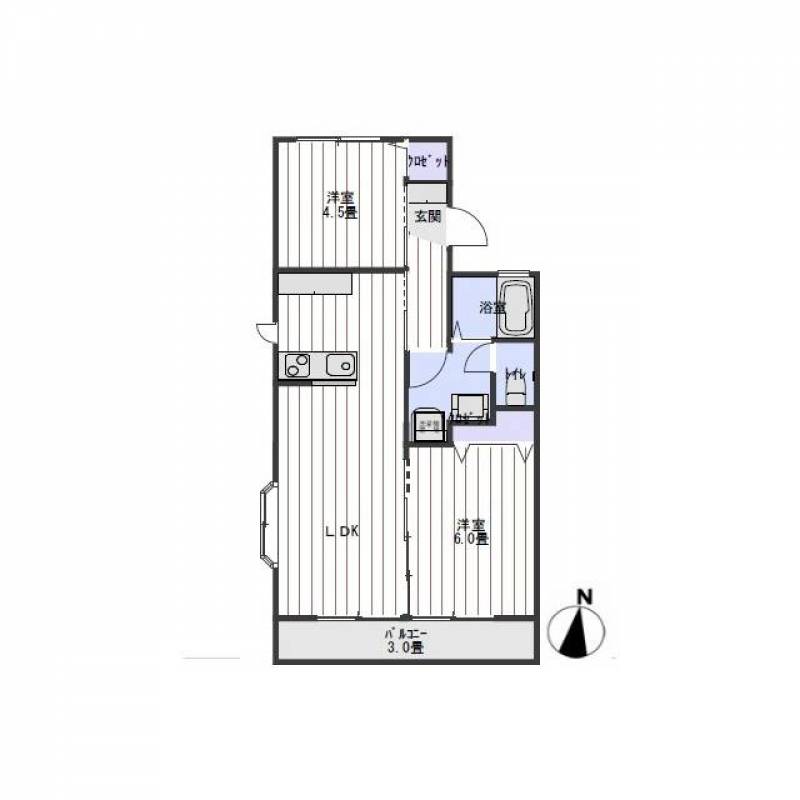 キッチンからリビングを見渡せる対面キッチン！会話が弾みます