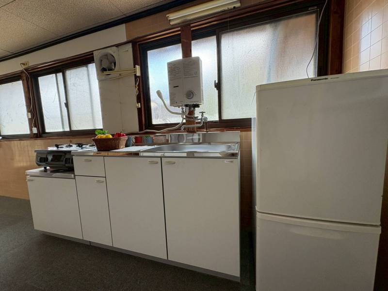 新設したキッチンなのでとても綺麗です