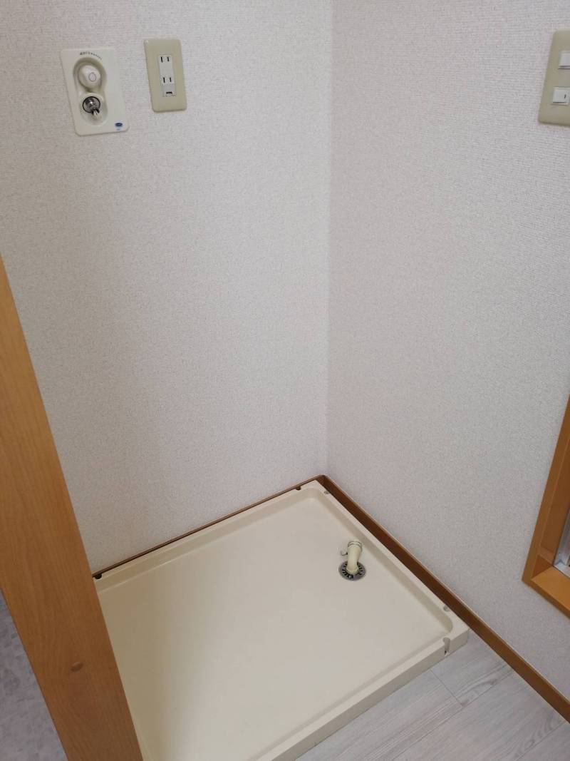 室内洗濯機置き場です。