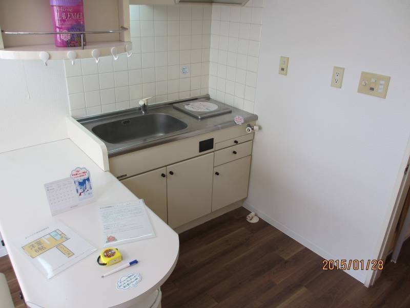 新設の人気のIH付き♪
室内に洗濯機置き場もあります。