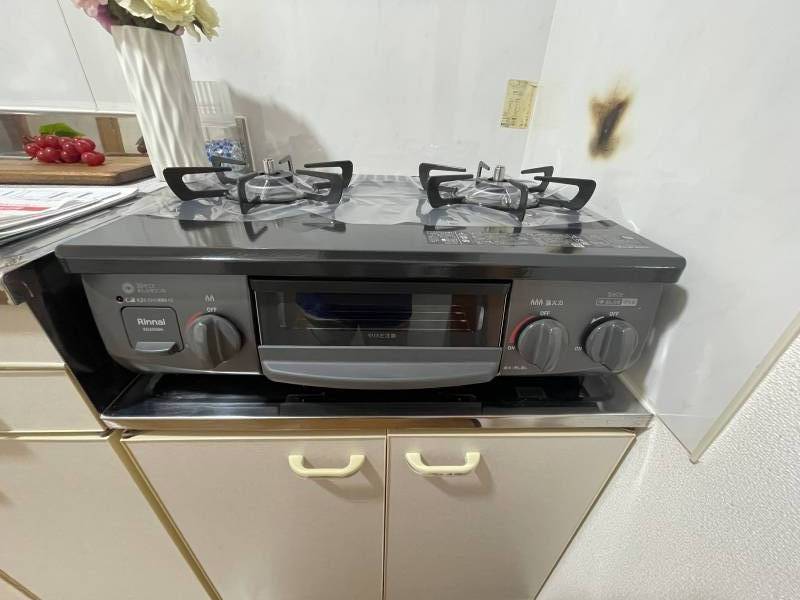新品2口ガスコンロ