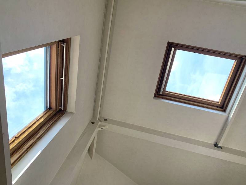 ロフト天井からの眺め
