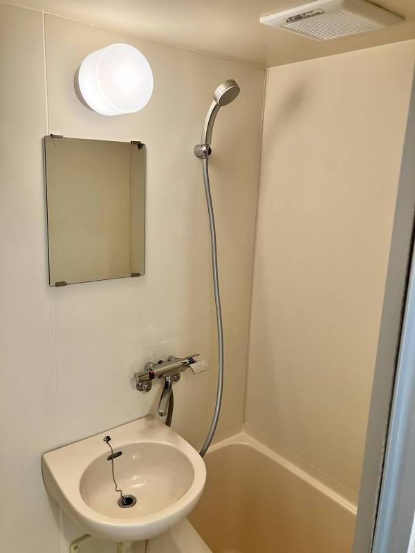 浴室は混合水栓工事済で使い勝手が良いです