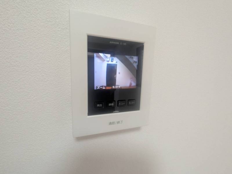 テレビモニターインターフォン設置済み！