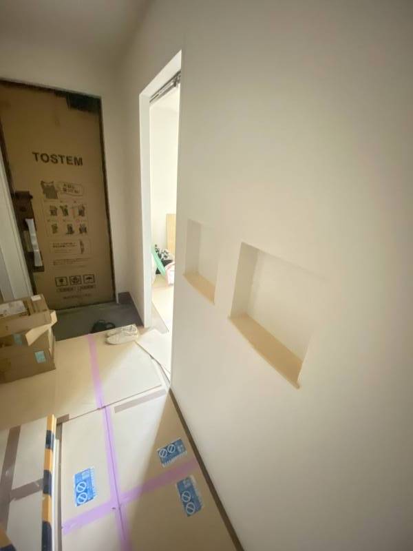 玄関先のニッチ♪