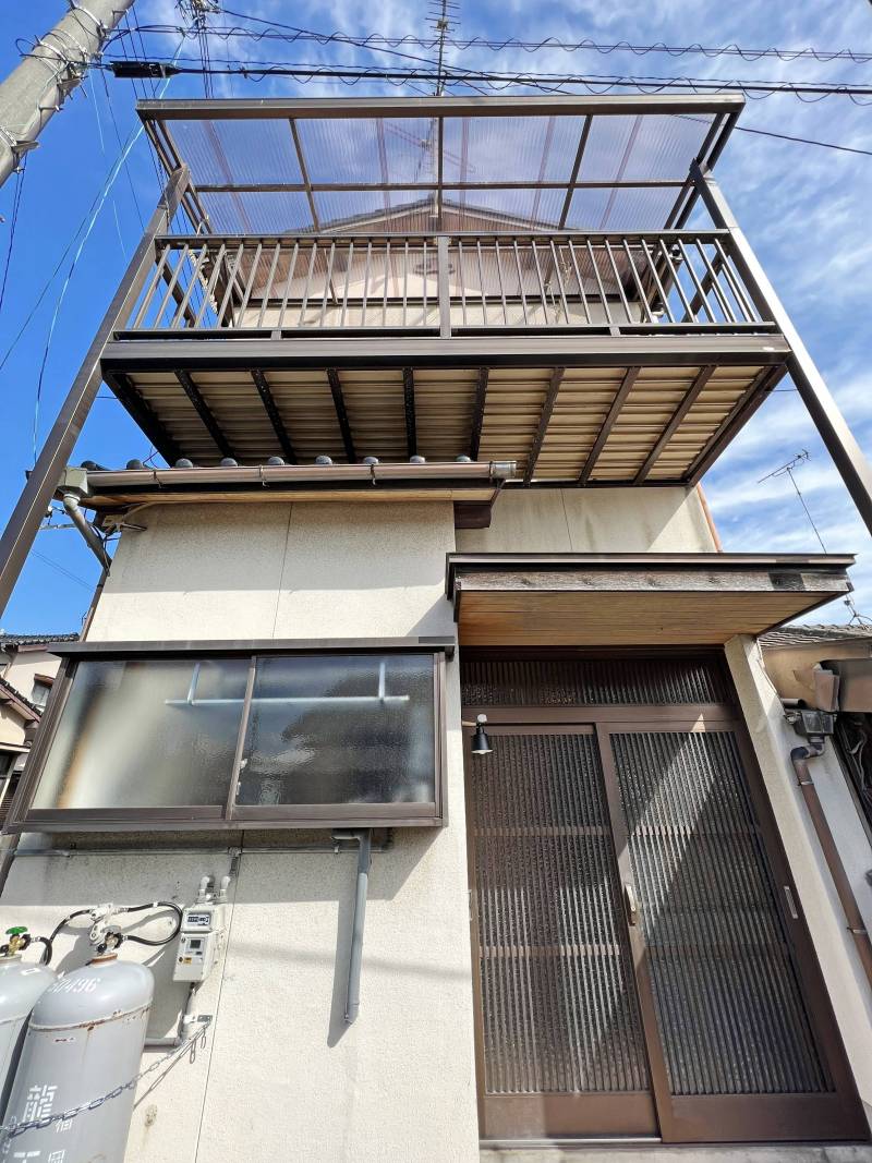 南向き角地のおうち。