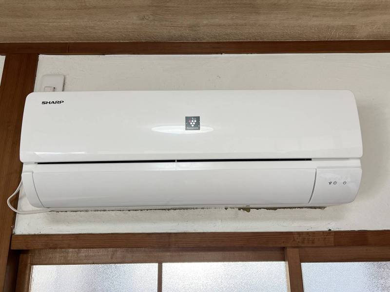 新し目のエアコン付いてます！