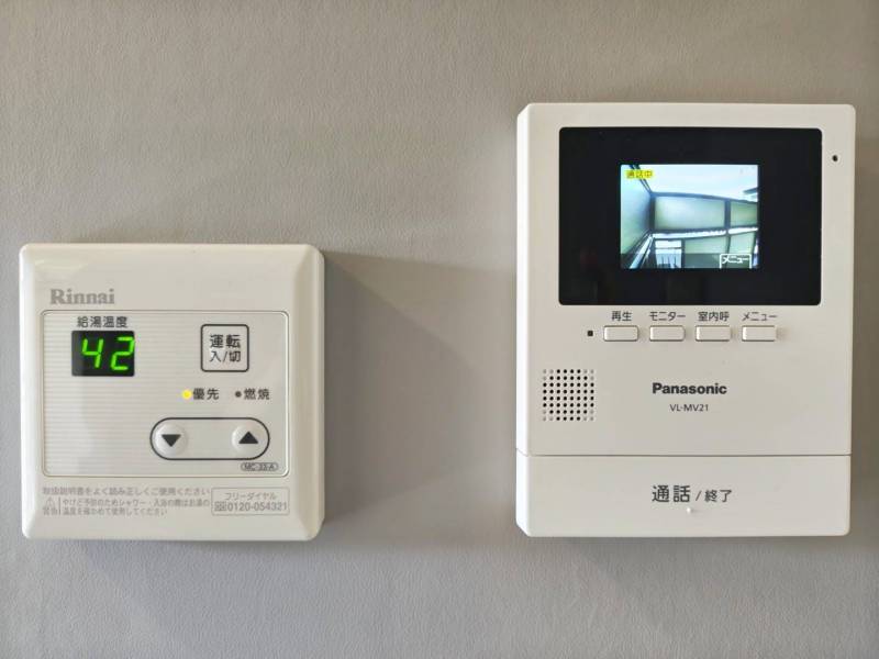 録画機能付きTVドアホン設置予定