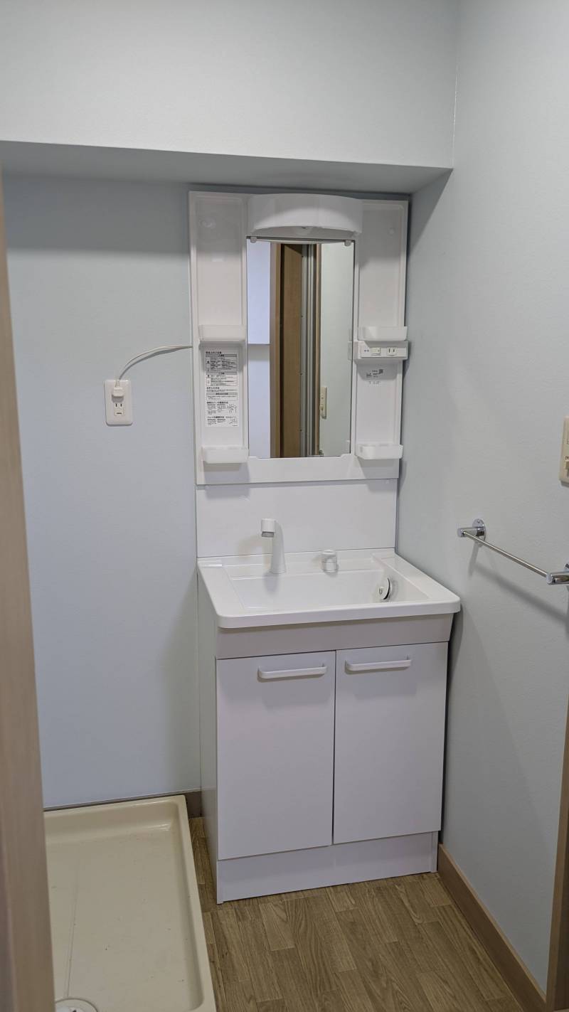 シャワー付き洗面台