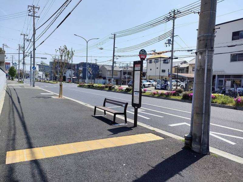 バス停まで徒歩1分♪（神戸市バス 10系統・17系統）
