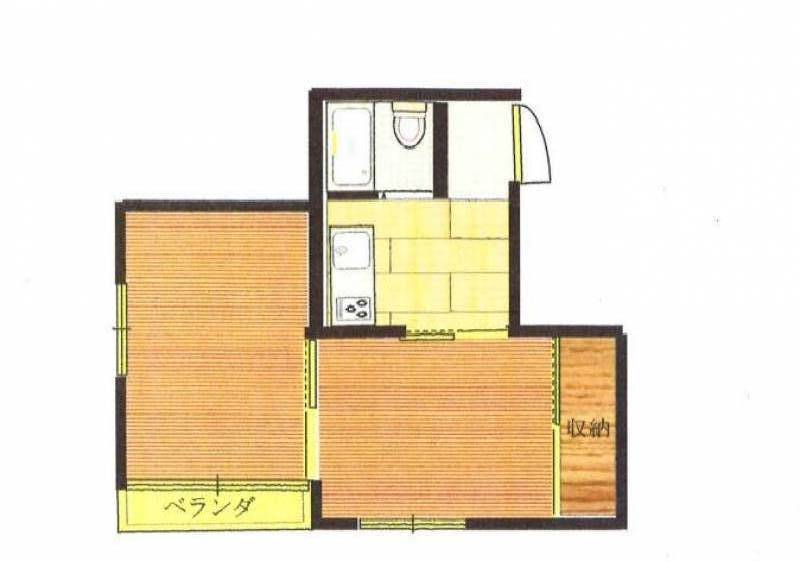 35㎡　広々したお部屋です