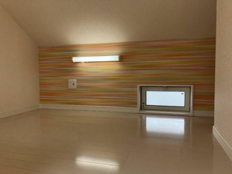 便利なロフト付き。寝る広さ十分あります。