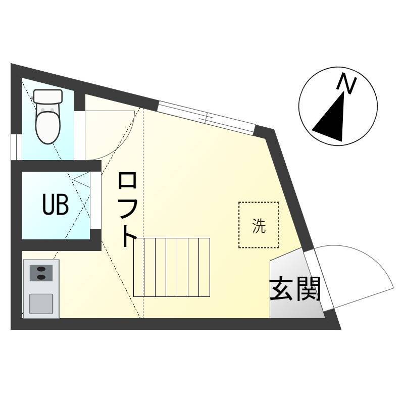 開放感のある高さ3.7ｍの居室と1.4ｍの空間が魅力です。