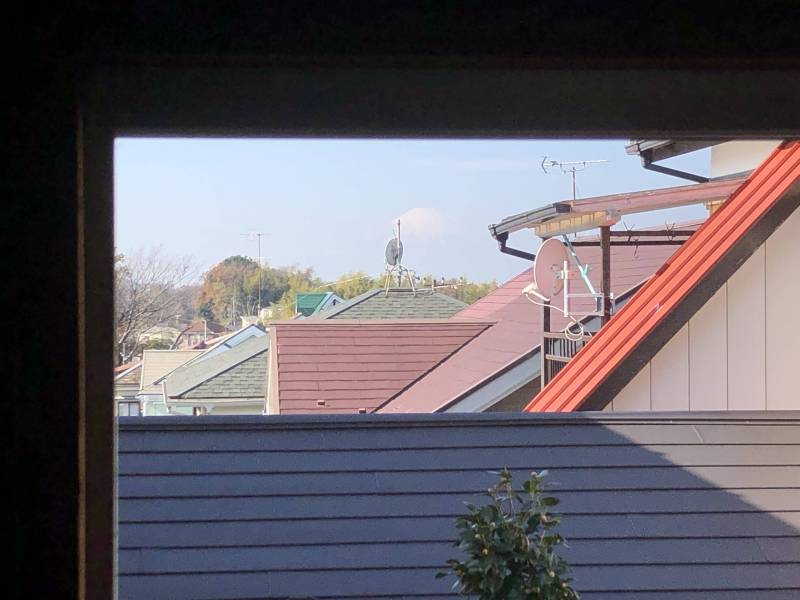 なんと２階から富士山が見えます！！