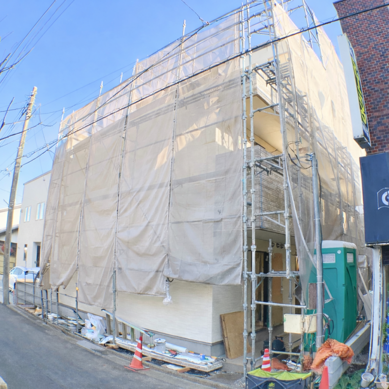 ただいま建築中です。