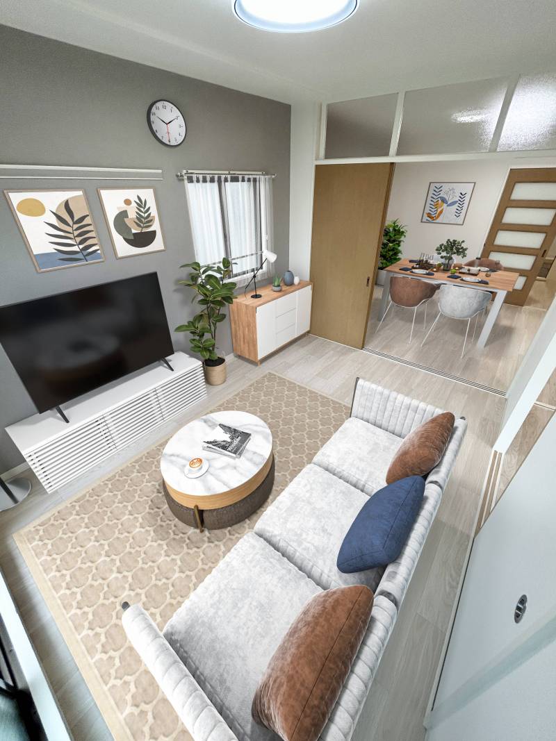 初期費用0円♪ﾘﾉﾍﾞ済3LDK、WiFi無料、P1台無料