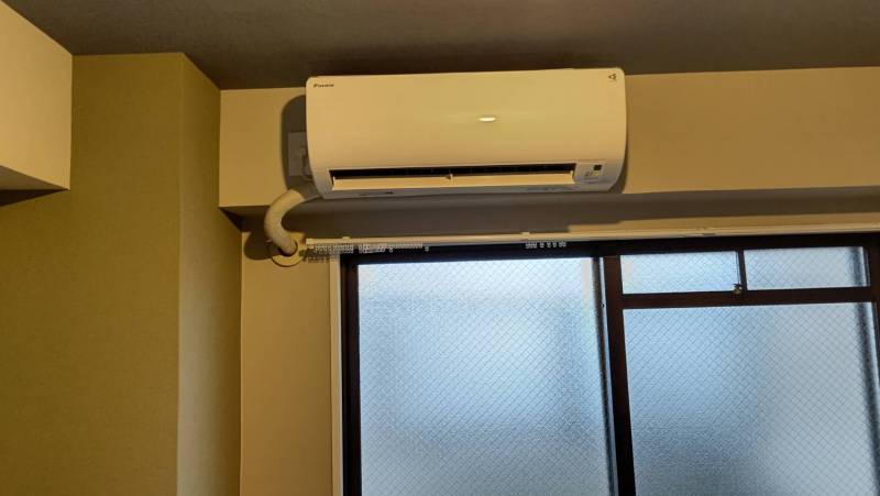 ダイキン製エアコン新品設置