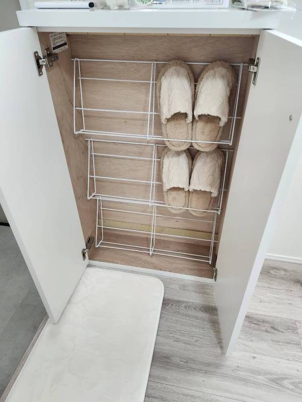 収納力ありの靴箱