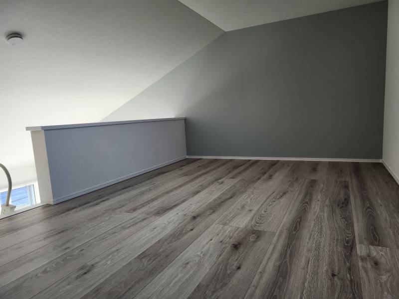 4，3畳のロフト　十分な広さ。