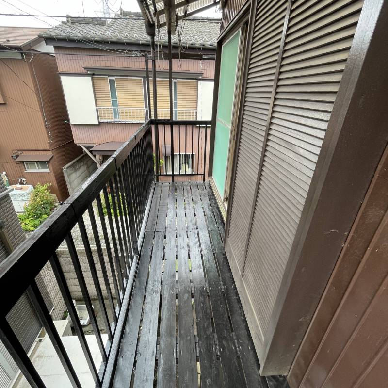 洗濯ものを干すのも快適に
