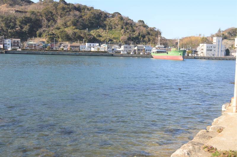 目の前が海