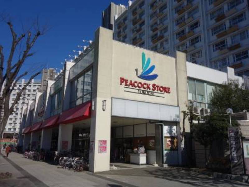 洋光台駅横のピーコックストアは、７時から２４時まで開店。