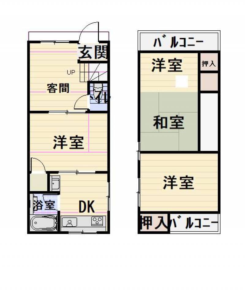 ご夫婦、ご家族に最適な間取りです。