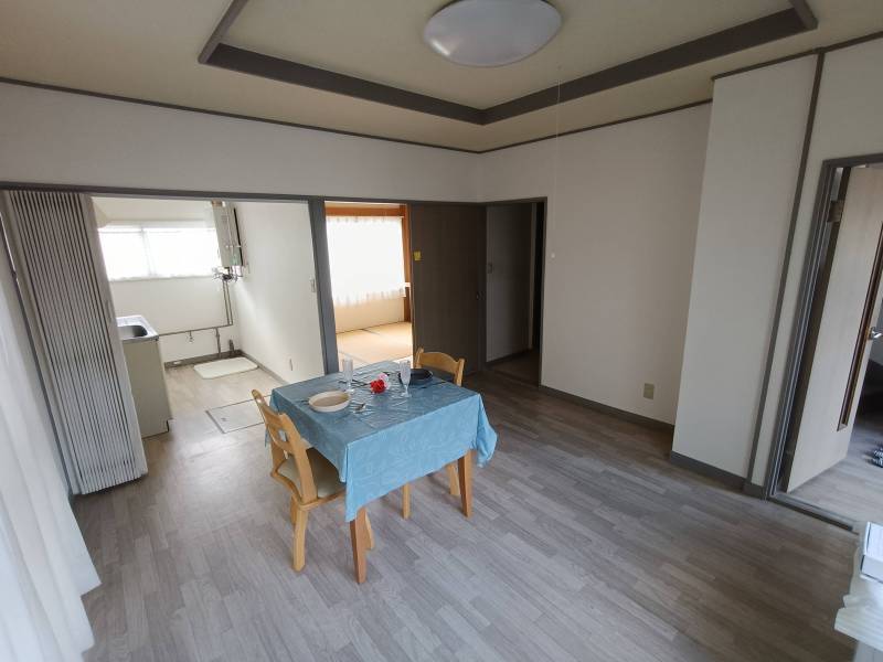 キッチンは仕切ることも可能！急な来客もOK！